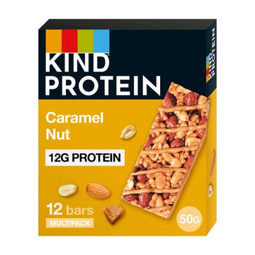 Kind Protein Caramel Nut Bars Multipack 12x50g