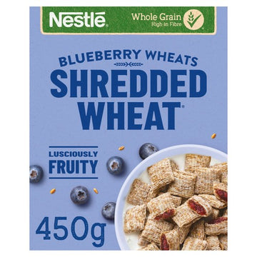 Nestle Shredded Wheat Bitesize Blueberry Wheats Cereal 450g