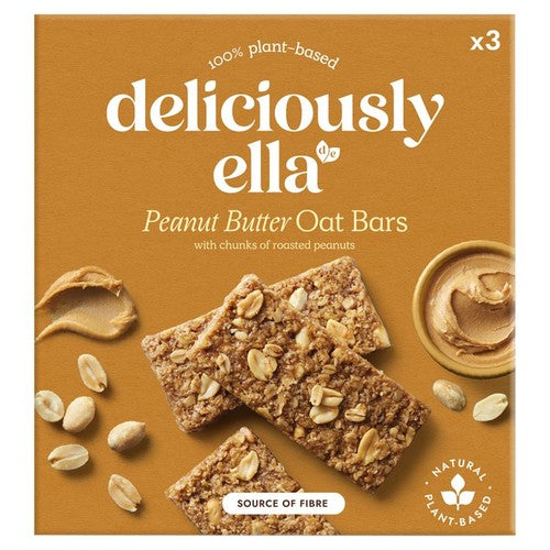 Deliciously Ella Peanut Butter Oat Bar Multipack 3x50g