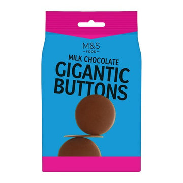 M&S Milk Chocolate Gigantic Buttons 150g