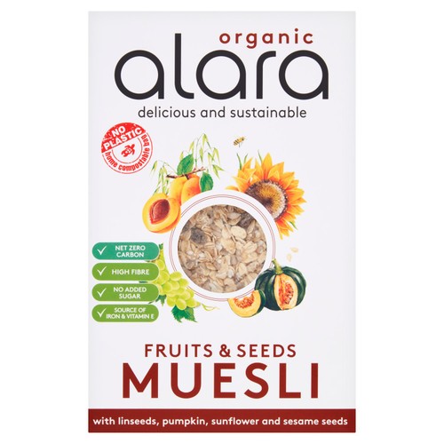Alara Fruits & Seeds Organic Muesli 650g