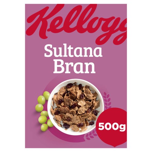 Kellogg's Sultana Bran Breakfast Cereal 500g