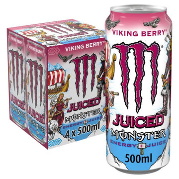 Monster Energy Drink Viking Berry 4 x 500ml