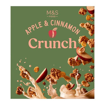 M&S Apple & Cinnamon Crunch 500g