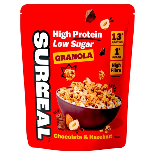 Surreal Chocolate & Hazelnut High Protein Granola 300g