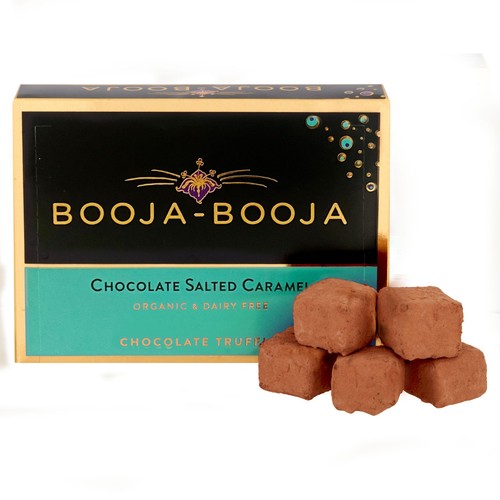 Booja-Booja Organic Chocolate Salted Caramel Truffles 92g