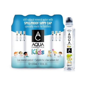 AQUA Carpatica Kids Sportscap Still Natural Mineral Water 12x250ml
