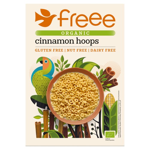 Freee Organic Cinnamon Hoops 300g