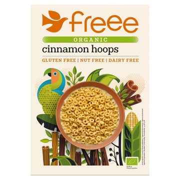 Freee Organic Cinnamon Hoops 300g