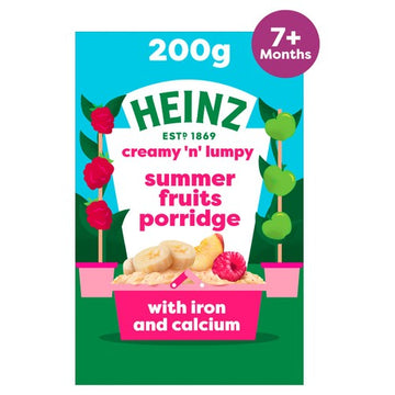 Heinz Baby Food Summer Fruits Porridge 7+ Months 200g