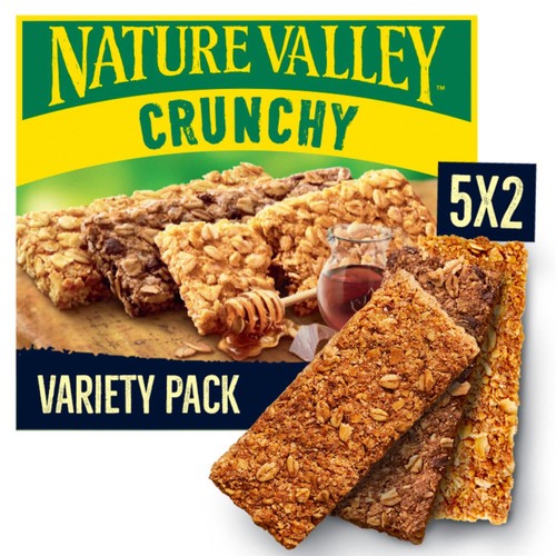 Nature Valley Crunchy Variety Pack Cereal Bars 5x42g