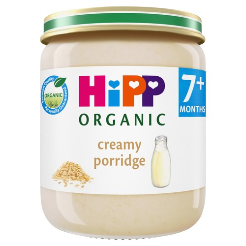 HiPP Organic Creamy Porridge Baby Food Jar 7+ Months 160g
