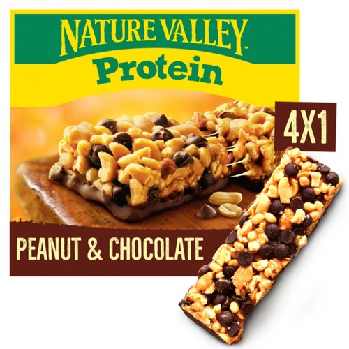 Nature Valley Protein Peanut & Chocolate Cereal Bars 4 x 40g