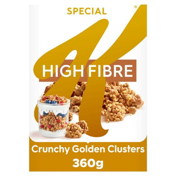 Kellogg's Special K Crunchy Golden Clusters Breakfast Cereal 360g