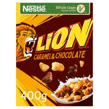 Nestle Lion Caramel & Chocolate Cereal 400g