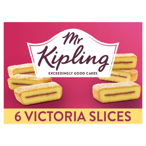 Mr Kipling Victoria Cake Slices x6