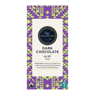 M&S Collection 85% Peruvian Dark Chocolate 100g