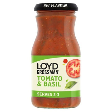 Loyd Grossman Tomato & Basil Pasta Sauce 350g
