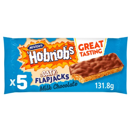 McVitie's Hobnobs Oaty Flapjacks Milk Chocolate Multipack