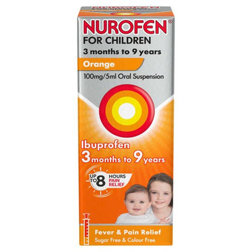 Nurofen for Children Ibuprofen Orange 100ml