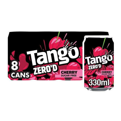 Tango Cherry Sugar Free 8 x 330ml Cans