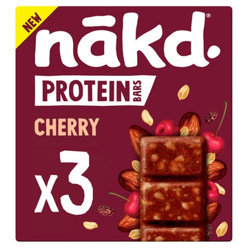 Nakd Protein Cherry Fruit & Nut Bars Multipack 3x45g
