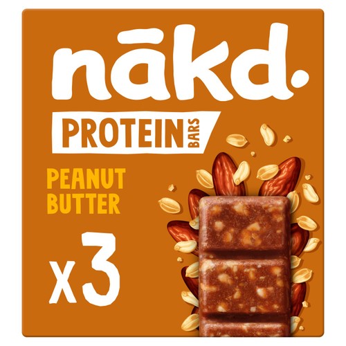 Nakd Protein Peanut Butter Bars Multipack 3x45g