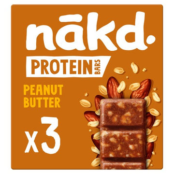 Nakd Protein Peanut Butter Bars Multipack 3x45g