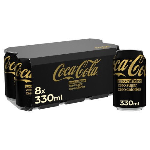Coca-Cola Zero Sugar Zero Caffeine 8 x 330ml