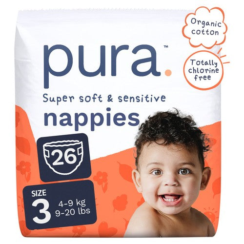 Pura Nappies Organic Size 3