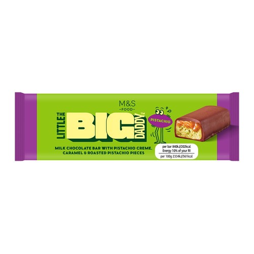 M&S The Little Big Daddy Pistachio Bar 36g