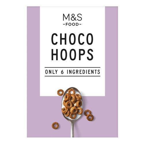 M&S Only 6 Ingredients Choco Hoops 300g