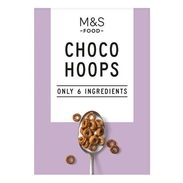 M&S Only 6 Ingredients Choco Hoops 300g