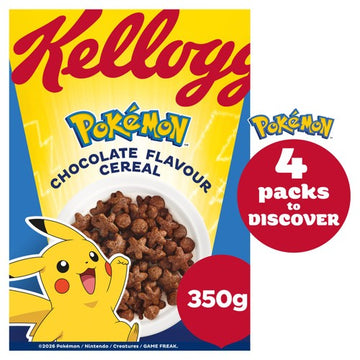 Kellogg's Pokemon Chocolate Flavour Cereal 350g