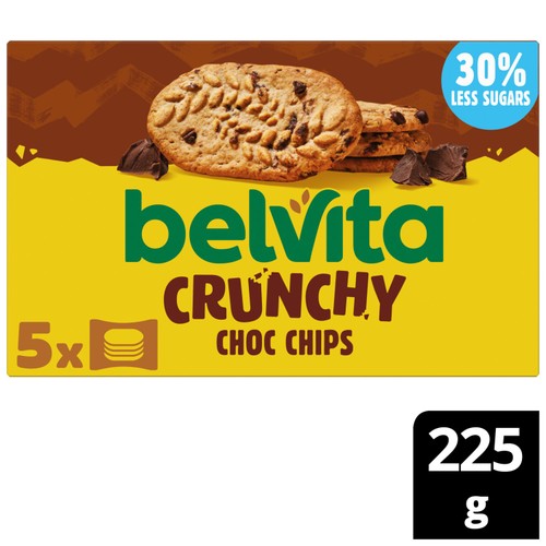 Belvita Chocolate Chip Breakfast Biscuits 5x45g