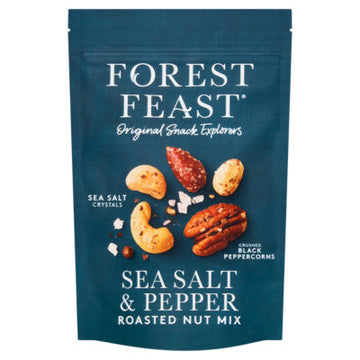 Forest Feast Slow Roasted Sea Salt & Black Peppercorn Nut Mix 120g