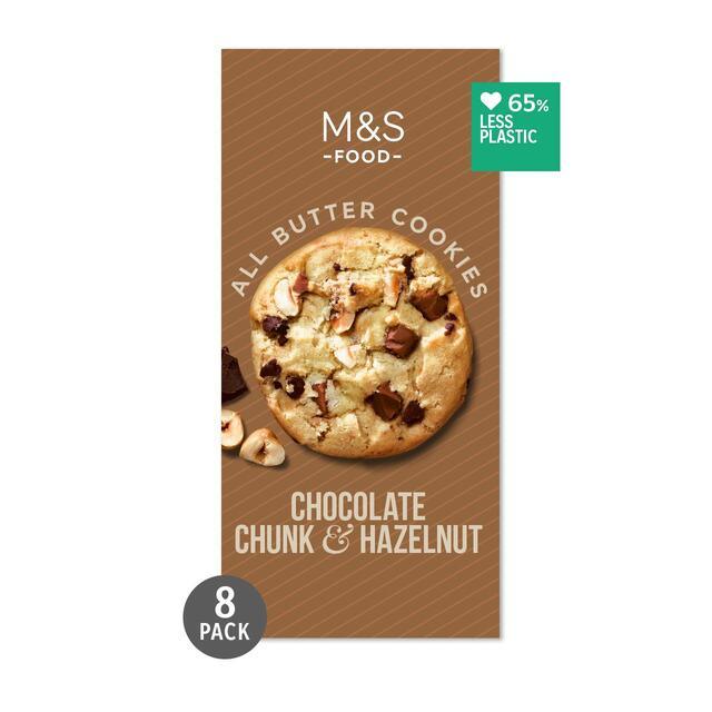 M&S All Butter Chocolate Chunk Hazelnut Cookies