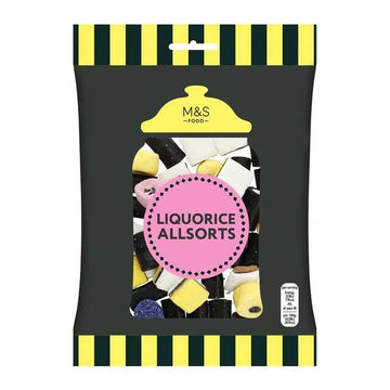 Liquorice Allsorts 225g M&S