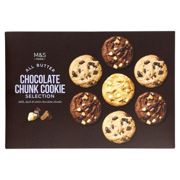 M&S All Butter Chocolate Chunk Cookie Selection 500g