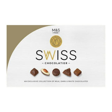 M&S Decadent Swiss Chocolate Assortment 145g - Luxury Treat