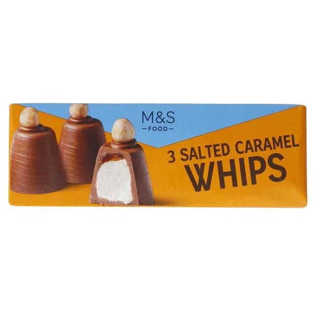 M&S Salted Caramel Whips 85g
