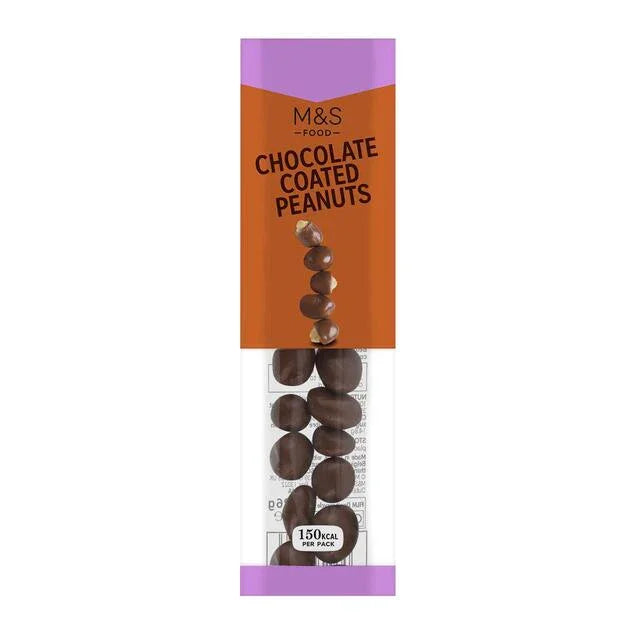 M&S Belgian Milk Chocolate Peanuts 26g
