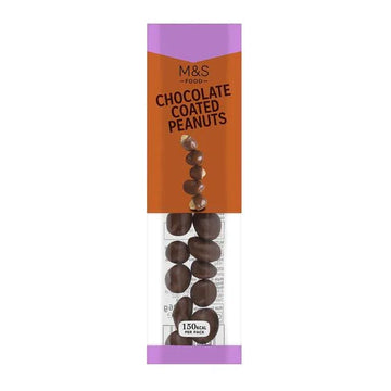 M&S Belgian Milk Chocolate Peanuts 26g
