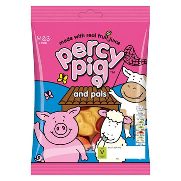 M&S Percy Pig & Pals Fruit Gums 170g