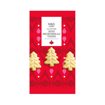 M&S Mini Shortbread Trees 100g