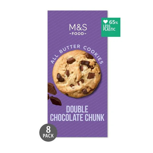 Double Chocolate Chunk Cookies