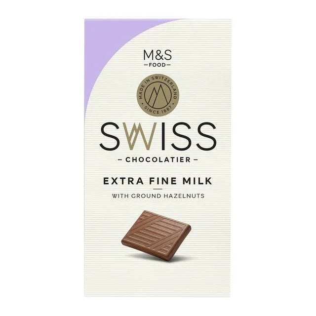 M&S Swiss Fine Milk Chocolate
