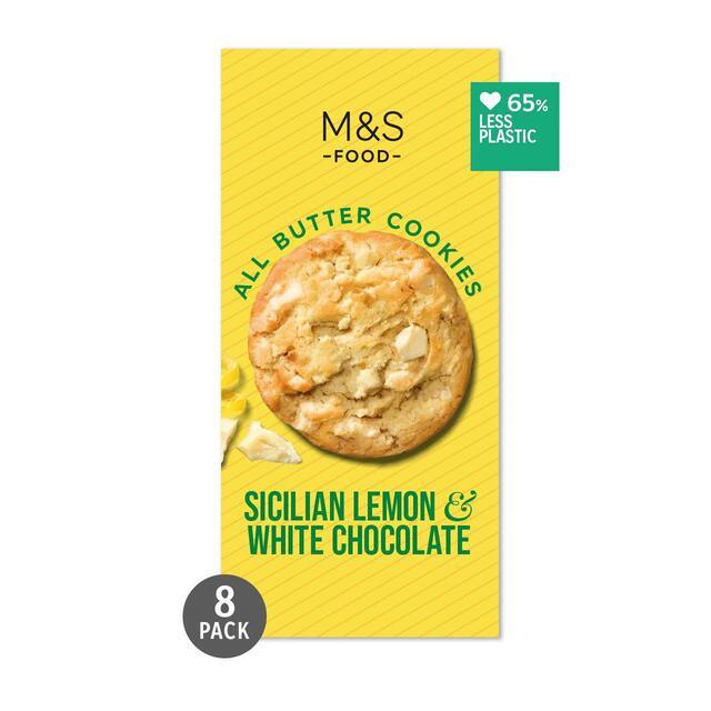 Sicilian Lemon & White Chocolate Cookies 200g