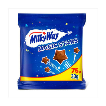 Milky Way Magic Stars Milk Chocolate Bag PMP 33g