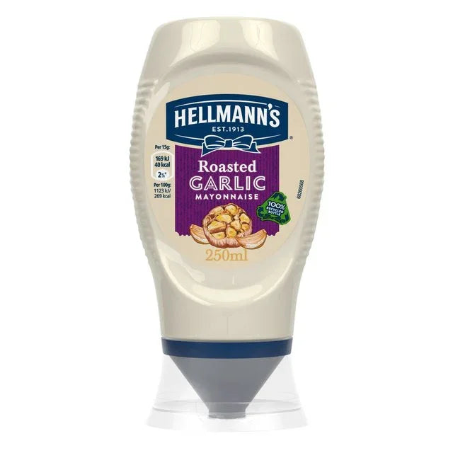 Hellmann's Garlic Mayonnaise 250ml